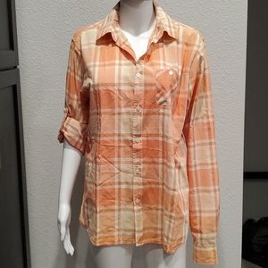 Scotch & soda men's plaid shirt